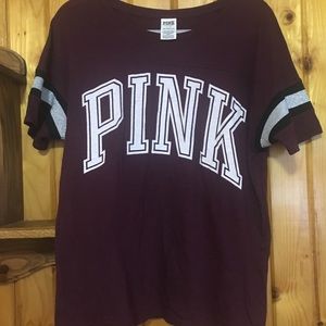 PINK Victoria’s Secret Burgundy Top